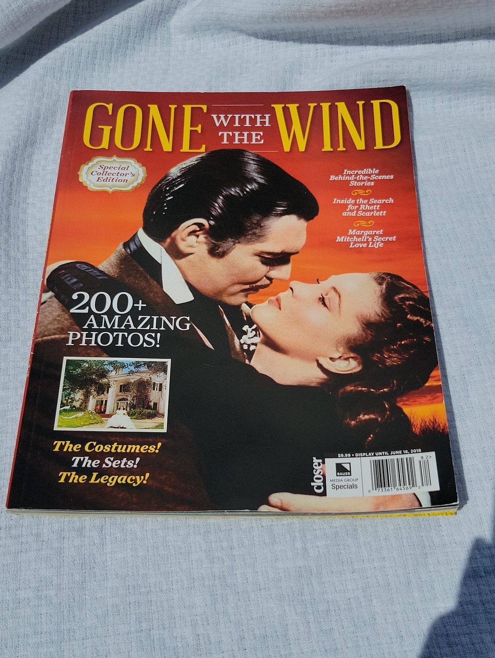2018 Gone With The Wind Collector's Magazine Mint Condition